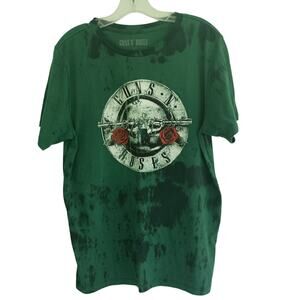 Guns N Roses Green t shirt Adult Size large